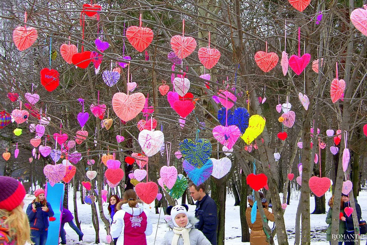День святого Валентина в Перовском парке