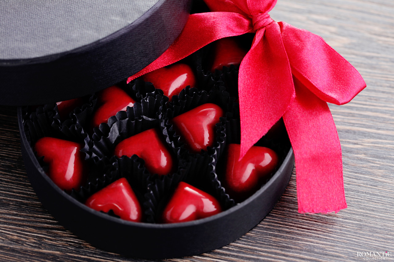 Как выглядит шоколад на День святого Валентина?
