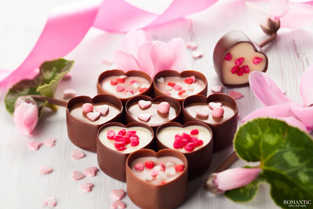 Каких вкусов бывает шоколад на 14 февраля?
