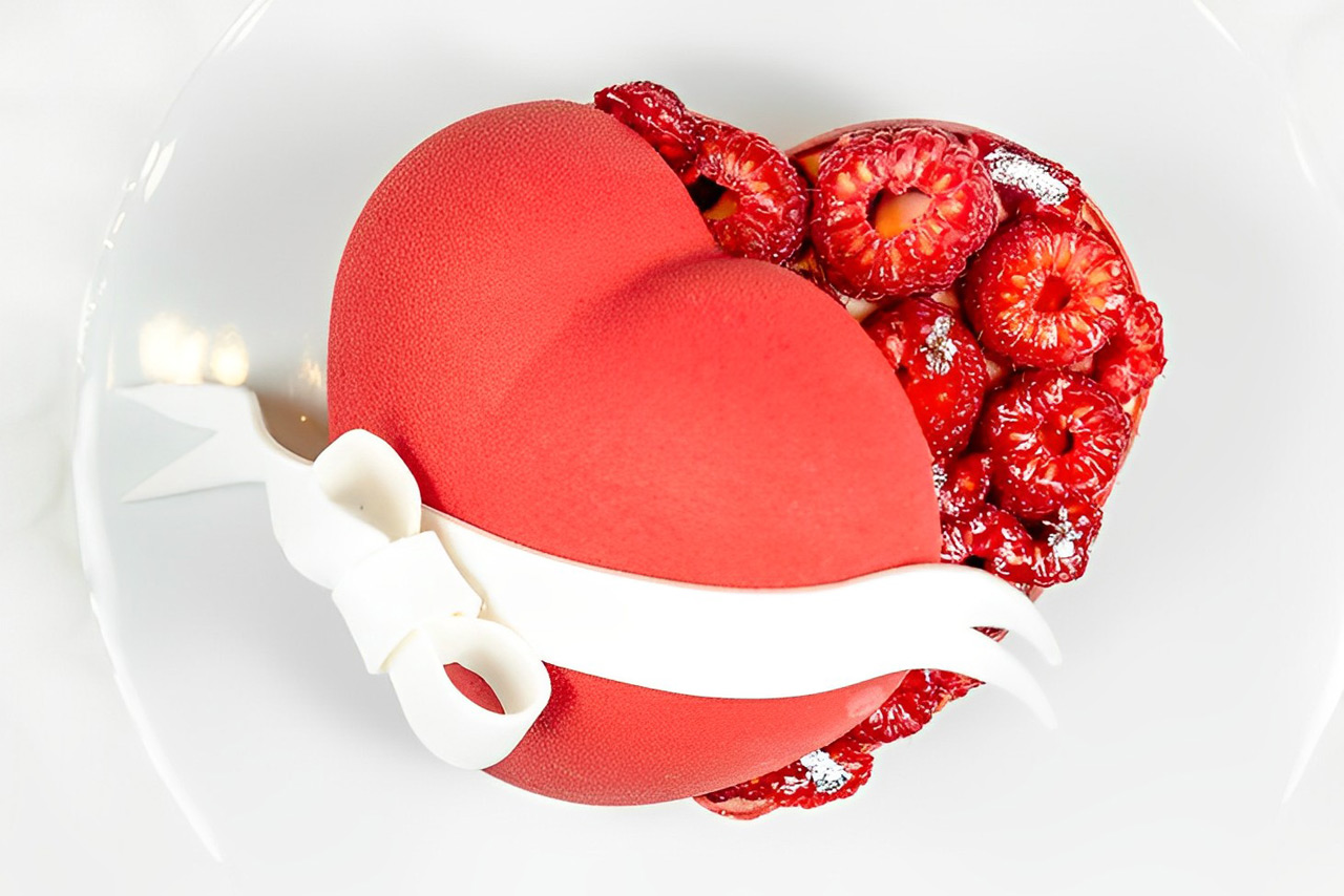 Десерт на День святого Валентина Сердце