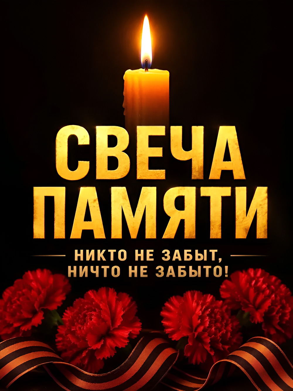 Свеча памяти 22 июня