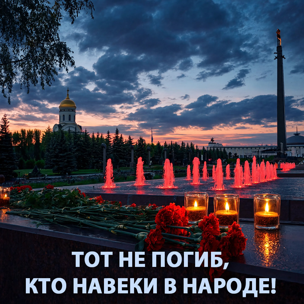День памяти и скорби открытка