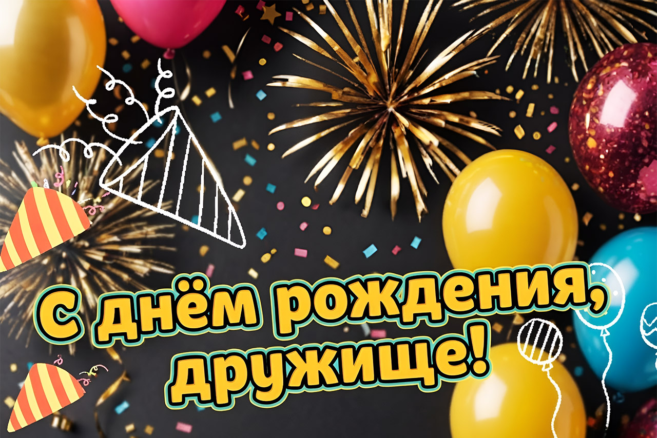 Прикольные поздравления другу с днем рождения