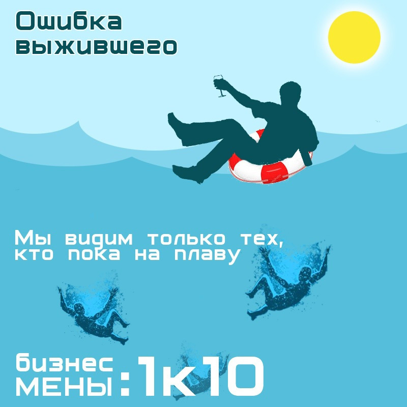 Ошибка выжившего или парадокс выжившего