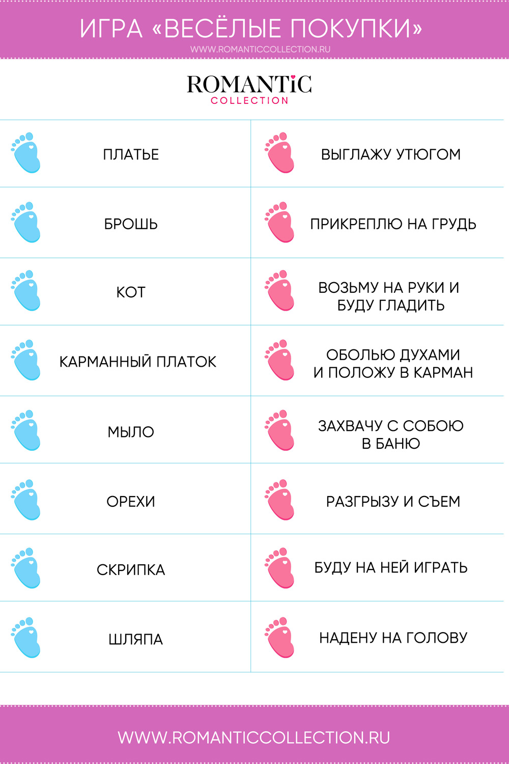Скачать карточки для веселой игры на день рождения