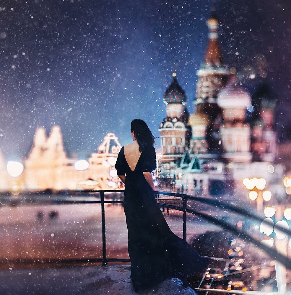 Волшебство новогодней Москвы в фотографиях