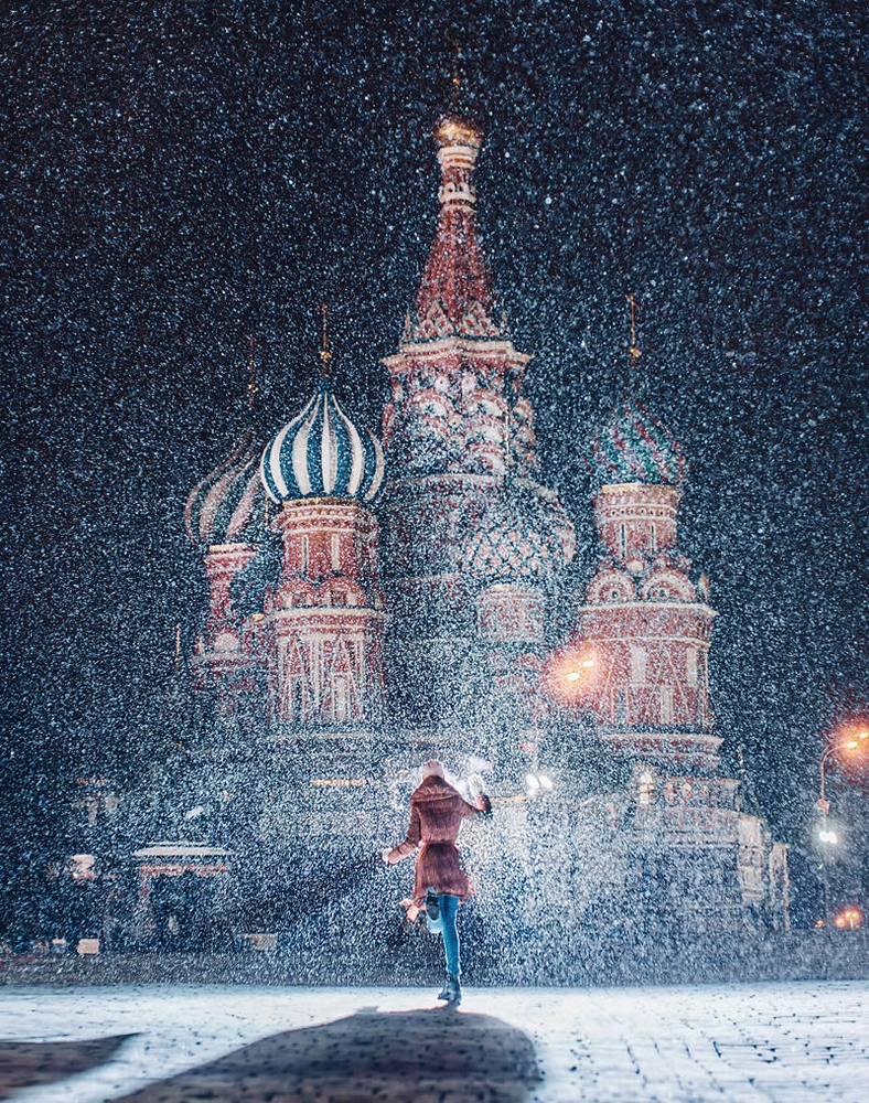 Волшебство новогодней Москвы в фотографиях