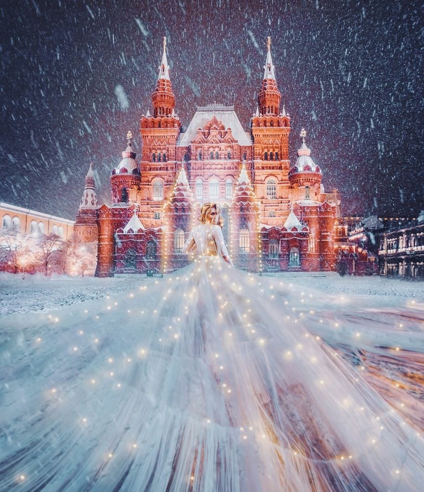 Волшебство новогодней Москвы в фотографиях