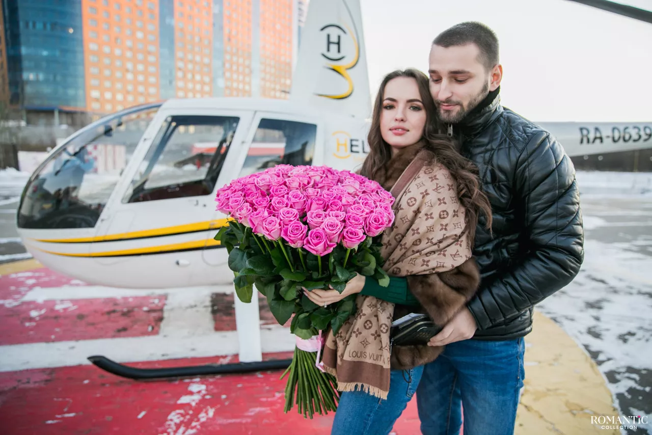 14 февраля: Полет на вертолете для двоих День святого Валентина: Полет на вертолете для двоих