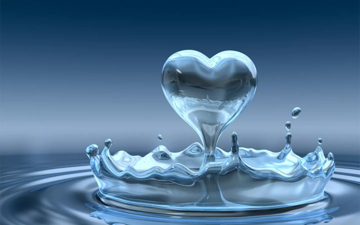 Сердце из воды