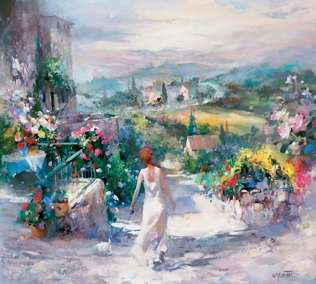 Воздушная живопись Willem Haenraets