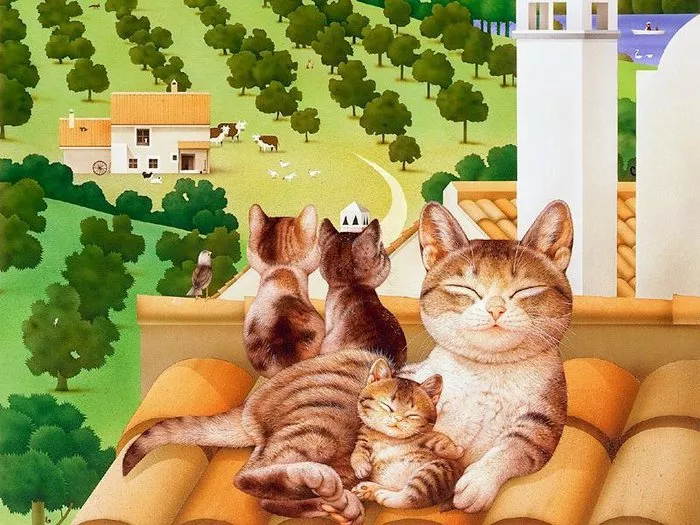 Плюшевая живопись Makoto Muramatsu