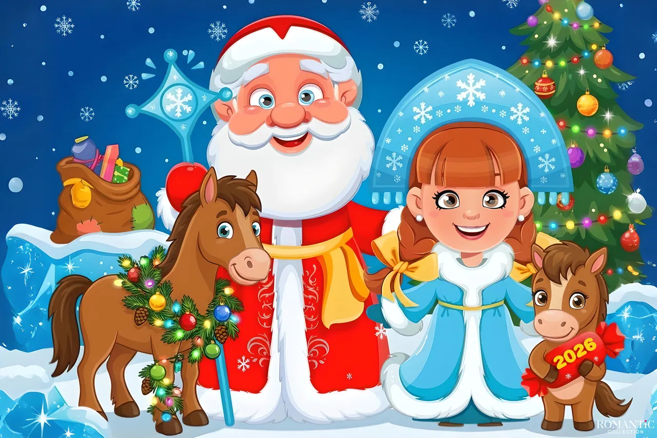 Конкурсы на Новый год Лошади