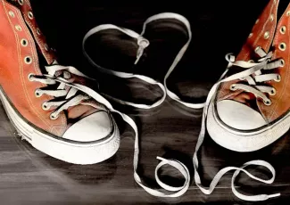 Обои о любви: Ботиночки Love