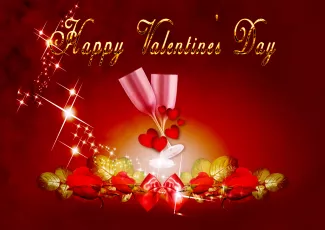 Обои о любви: Happy Valentine&#039;s Day